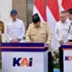 Prabowo Resmikan Stasiun Semarang Tawang
