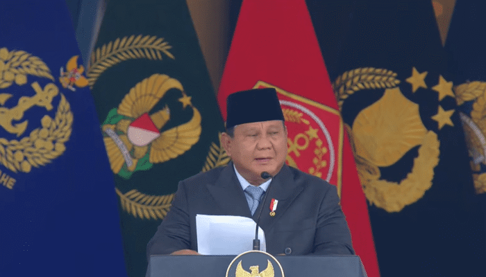 Pesan Penting Prabowo ke Perwira TNI Polri : Jangan Korupsi dan Bela Rakyat