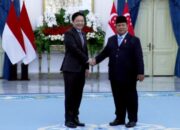 Presiden Prabowo Sambut PM Singapura Lawrence Wong di Istana, Bahas Kerja Sama Strategis dalam Leaders’ Retreat