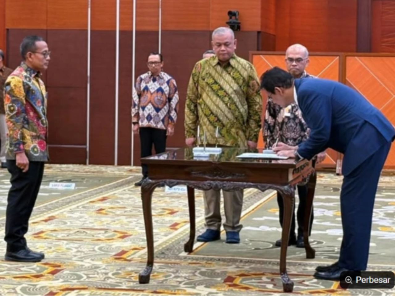 Purbaya Lantik Tiga Dirjen Baru Kementerian Keuangan