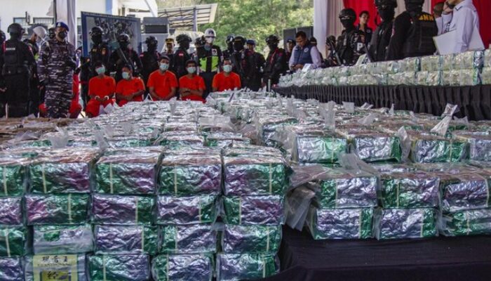 BNN Bongkar Penyelundupan 3,37 Ton Ganja Asal Thailand Masuk Lewat Jalur Impor Resmi