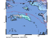 Info Gempa Mag: 5.5 – 44 km BaratLaut SERAMBAGIANTIMUR-MALUKU