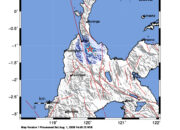 Info Gempa Mag: 4.0 – Pusat gempa berada di darat 37 km Timur Laut Sigi