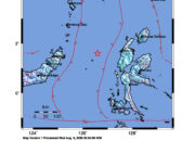 Info Gempa Mag: 5.6 – Pusat gempa berada di laut 114 km BaratLaut HALMAHERABARAT-MALUT