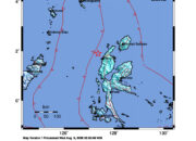 Info Gempa Mag: 5.9 – 62 km BaratDaya PULAUDOI-MALUT