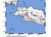 Info Gempa Mag: 3.5 – Pusat gempa berada di darat 17 km barat daya Kota Bogor