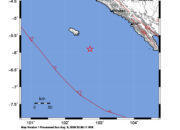 Info Gempa Mag: 4.0 – Pusat gempa berada di laut 79 km tenggara Enggano