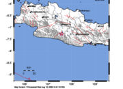 Info Gempa Mag: 2.8 – Pusat gempa berada di darat 27 km selatan Bandung