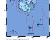 Info Gempa Mag: 5.3 – 195 km BaratLaut TAHUNA-KEP.SANGIHE-SULUT