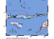 Info Gempa Mag: 5.0 – 42 km TimurLaut MBAY-NAGEKEO-NTT