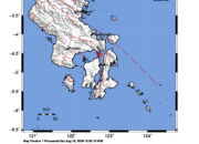 Info Gempa Mag: 3.0 – Pusat gempa berada di darat 30 km Muna