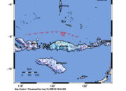 Info Gempa Mag: 5.2 – 84 km TimurLaut RUTENG-MANGGARAI-NTT