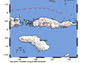Info Gempa Mag: 2.7 – Pusat gempa berada di darat 5 km selatan Ruteng, Manggarai