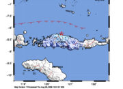 Info Gempa Mag: 4.5 – Pusat gempa berada di darat 44 km timur laut Ruteng-Manggarai
