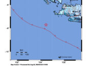 Info Gempa Mag: 5.8 – 170 km BaratDaya SUMUR-BANTEN