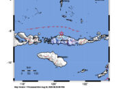 Info Gempa Mag: 4.6 – Pusat gempa berada di laut, 49 km Utara Ruteng, Manggarai