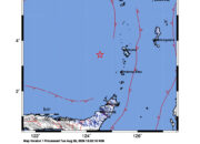 Info Gempa Mag: 5.1 – 108 km BaratDaya TAHUNA-KEP.SANGIHE-SULUT
