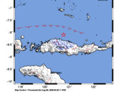 Info Gempa Mag: 4.2 – Pusat gempa berada di laut 66 km Timur Laut RUTENG-MANGGARAI