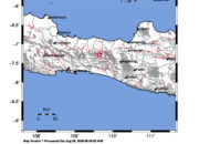 Info Gempa Mag: 2.5 – Pusat gempa berada di darat 17 km barat laut Banjarnegara