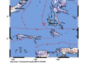Info Gempa Mag: 5.1 – 83 km BaratDaya LABUHA-MALUT