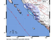 Info Gempa Mag: 4.8 – Pusat gempa berada di laut 82 km barat Bengkulu Utara