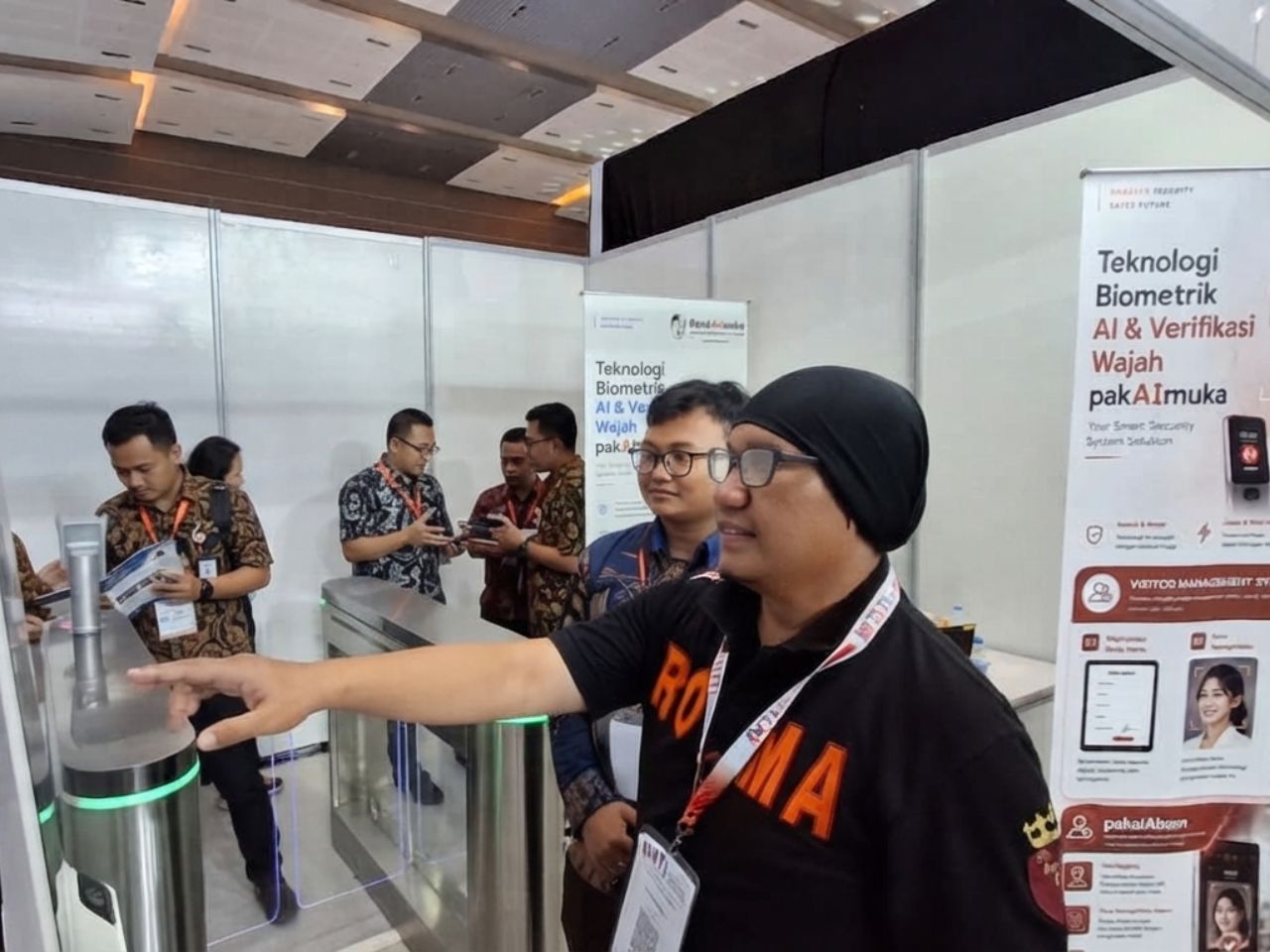 Aan Dwi Puantoro Pakai Muka