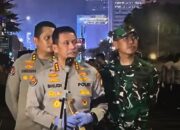 Polisi Amankan Mahasiswa dan Sopir Ambulans Bawa Senjata Tajam Saat Demo UI di Thamrin