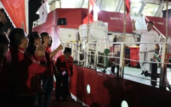 Pelepasan Kapal Laksamana Malahayati Oleh Sekjen Dpp Pdip Hasto Di Banten