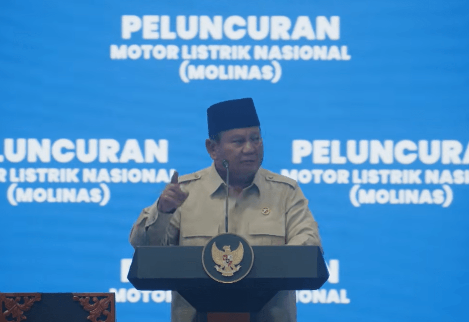 Prabowo Motor Listrik Nasional