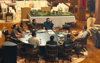 Rapat Terbatas Di Hambalang 1