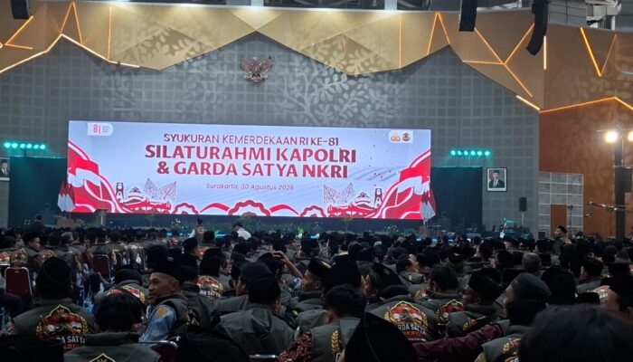 Kapolri Hadiri Silaturahmi Akbar Bersama 6.500 Eks Anggota Jama’ah Islamiyah Peringati 81 RI