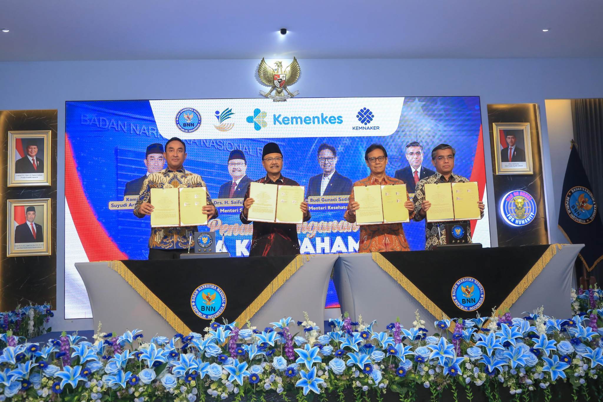 Sinergi Rehabilitasi Bnn Bersama 3 Kementerian