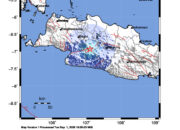 Info Gempa Mag: 4.3 – Pusat gempa berada di darat 13 km Selatan Kabupaten Cianjur