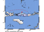 Info Gempa Mag: 4.6 – Pusat gempa berada di laut 53 km utara Ruteng-Manggarai