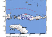 Info Gempa Mag: 4.3 – Pusat gempa berada di darat 41 km timur laut Ruteng