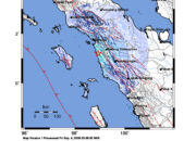 Info Gempa Mag: 4.9 – Pusat gempa berada di darat 43 km barat daya Padang Sidempuan