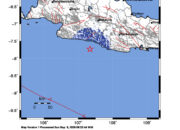 Info Gempa Mag: 4.2 – Pusat gempa berada di laut 81 km Selatan Kab Bandung