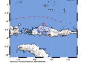 Info Gempa Mag: 4.2 – Pusat gempa berada di laut 52 km utara Ruteng-Manggarai