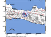 Info Gempa Mag: 3.8 – Pusat gempa berada di darat 12 Km utara Wonosobo