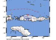 Info Gempa Mag: 4.0 – Pusat gempa berada di darat 35 km utara RUTENG – MANGGARAI