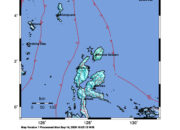 Info Gempa Mag: 6.2 – 42 km TimurLaut PULAUDOI-MALUT
