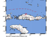 Info Gempa Mag: 3.1 – Pusat gempa berada di laut 41 km utara Ruteng Manggarai