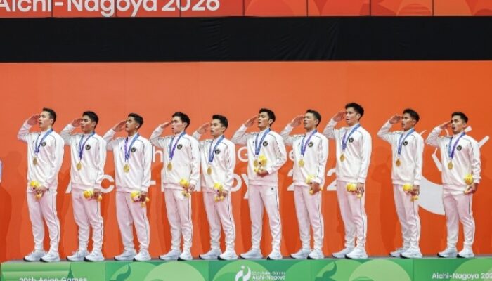 Indonesia Naik ke Peringkat 14 Asian Games 2026, Peroleh 2 Emas 4 Perak dan 17 Perunggu
