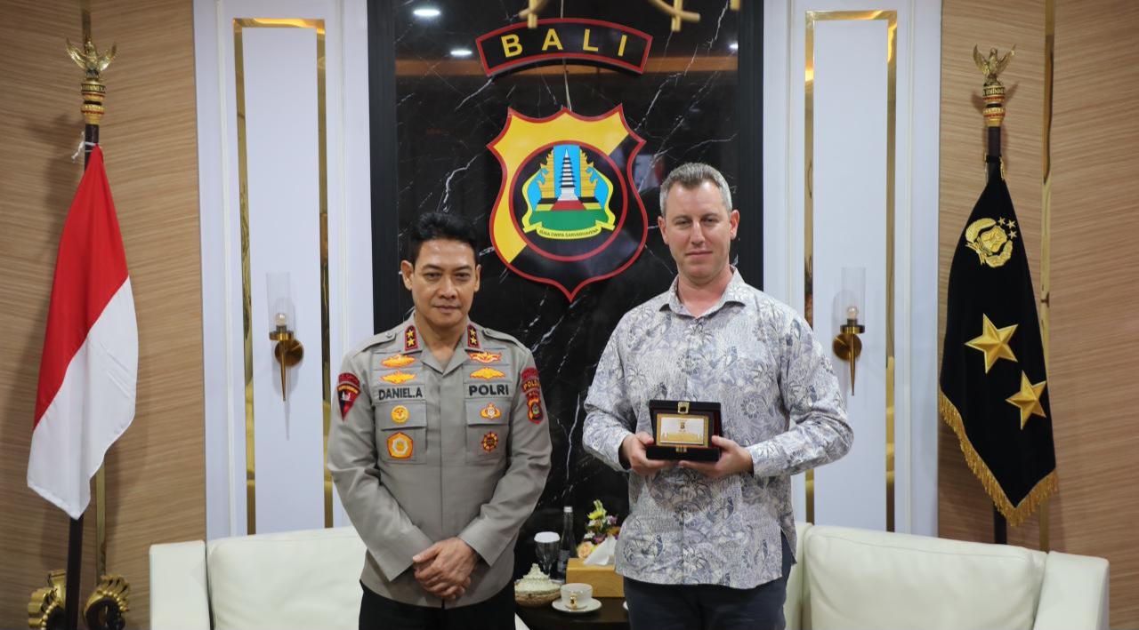 Konjen AS Apresiasi Komitmen Polda Bali Soal Keamanan Pariwisata Kapolda Bali - Konsulat Jenderal Amerika Serikat