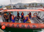 Polair Polda Lampung Terus Cari 8 Orang Hilang Misi Liputan Gunung Anak Krakatau