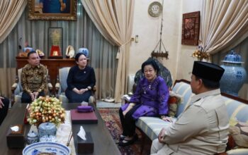 Prabowo Datangi Kediaman Megawati, Sampaikan Duka atas Kepergian Guruh Soekarnoputra