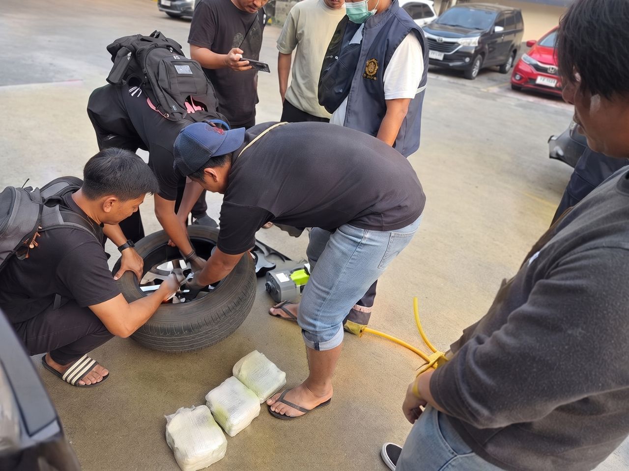 Sabu Di Dalam Ban Serep