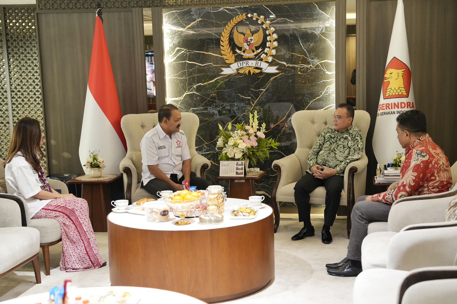 Kunjungan Ketum Apkli Ke Dasco