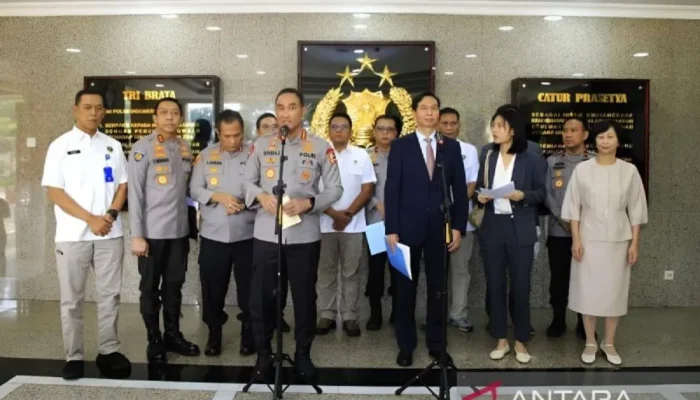 Polri Gandeng NNCC China Perkuat Kolaborasi Bongkar Jaringan Narkotika Cair