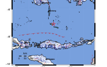 Info Gempa Mag: 5.1 – Pusat gempa berada di laut 111 km tenggara Selayar